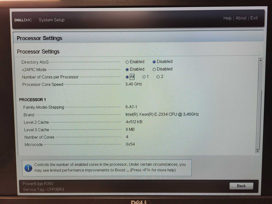Dell PowerEdge R350 8x 2.5" E-2334 @ 3.40GHz 16GB DDR4 PERC H755 RAID $