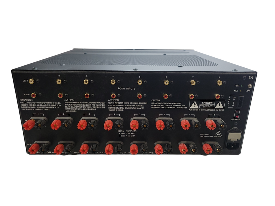 Crestron CNAMPX-16X60 Professional Audio Amplifier 16 Channel x 60 Watts %