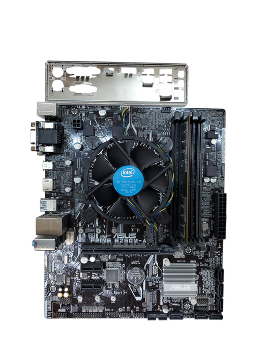 ASUS Prime B250M-A Motherboard, i7-7700, 8GB DDR4 w/ I/O Shield