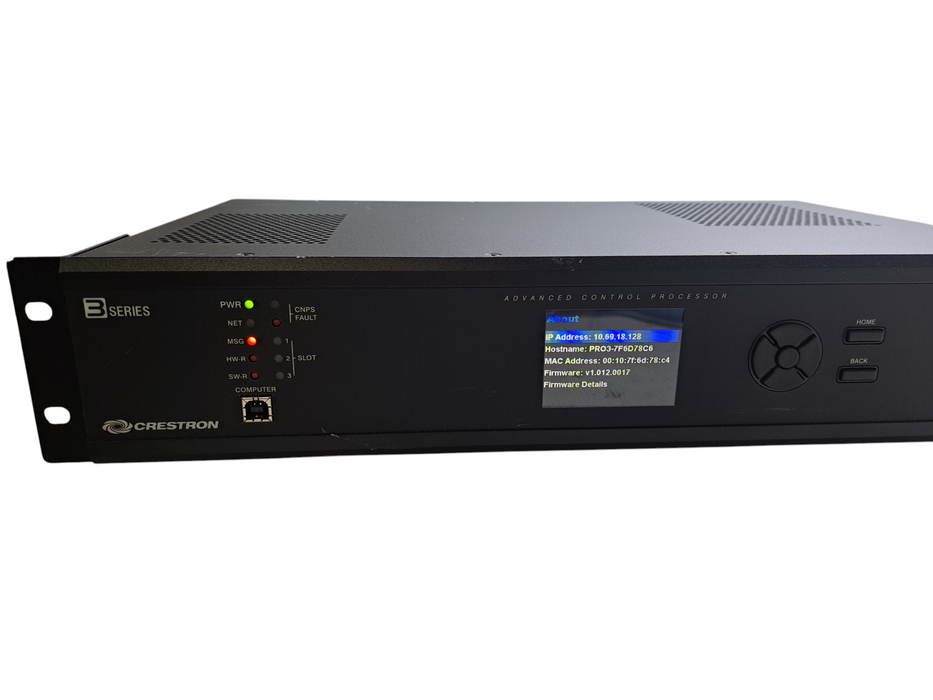 Crestron PRO3 3-Series Advanced Control Processor System Q)
