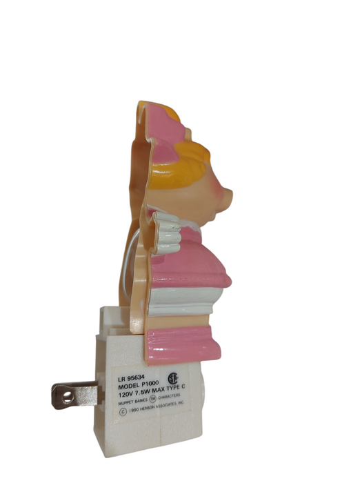 1990 Jim Henson Little Miss Piggy Nightlight Model: LR 96534 =