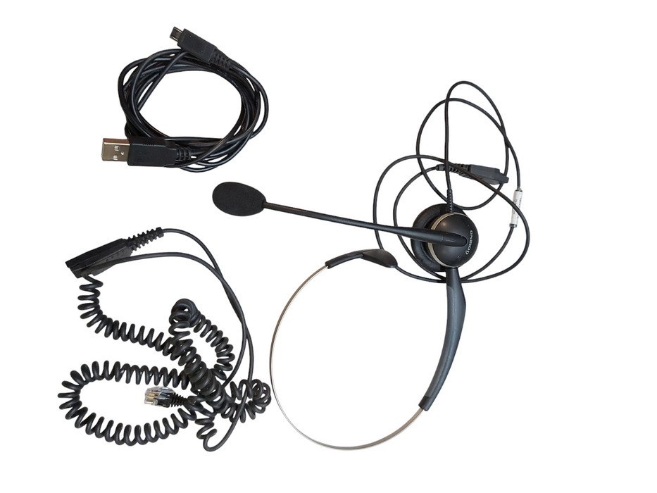 Lot 38x JABRA GN Netcom Hands-Freee Headset 2104-820-105 GN2100