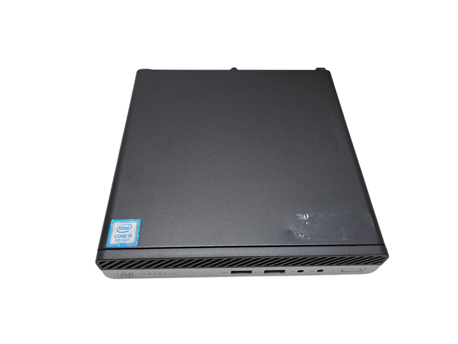 HP ProDesk 400 G5 Mini | i5-9500T @2.20GHz, 8GB DDR4, 256GB NVMe, Wi-Fi )