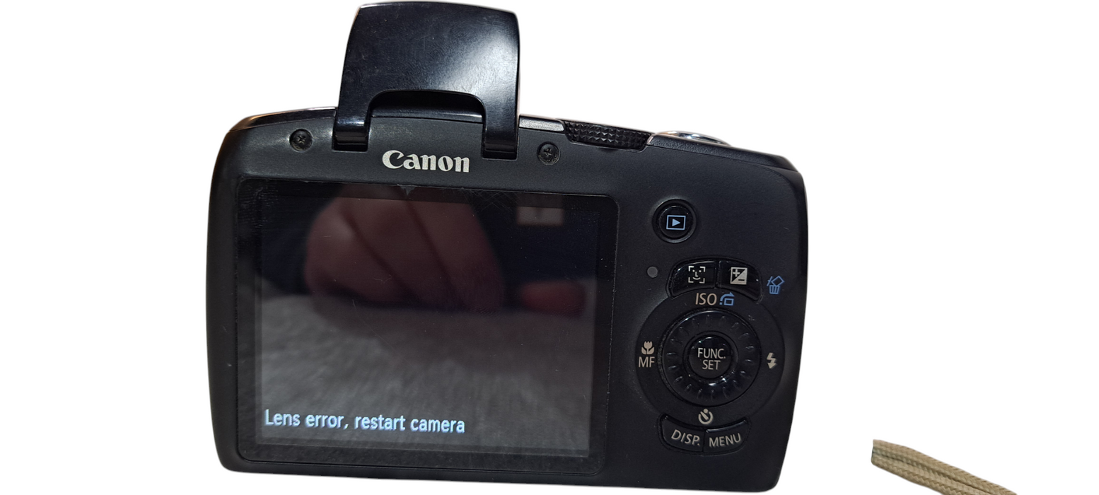 Canon Powershot SX120IS Digital Compact Camera - Lens Error