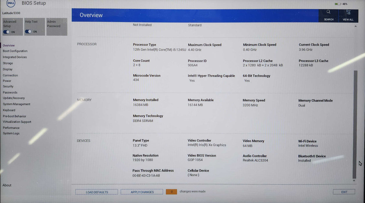 Dell Latitude 5330, i5-1245U, 16GB DDR4, 256GB NVMe  Lap200