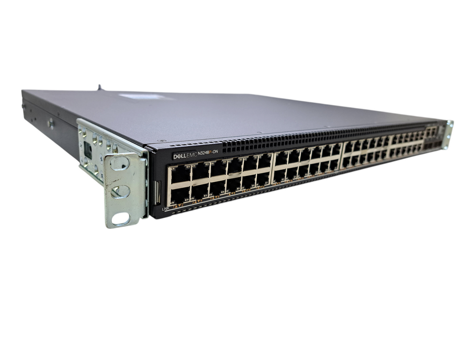 Dell EMC N3248P-ON | 48-Port Gigabit PoE 30W, 4x 10G SFP+, 2x 100G Switch