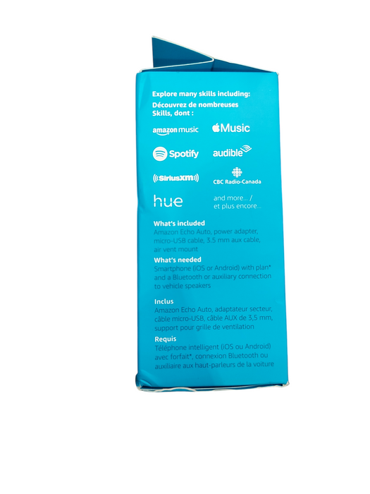 Amazon Echo Auto Hands Free Smart Vehicle Car Speaker Assistant Alexa