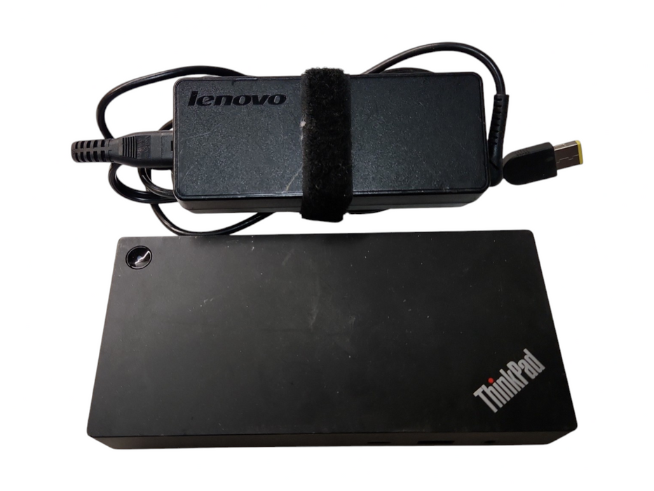 Lenovo ThinkPad Universal USB-C Laptop Dock 40AY LDA-KP W/ 90W Adapter