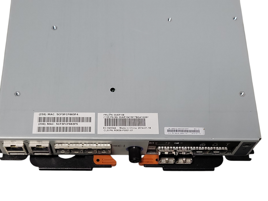 IBM 00AR108 Storwize V3700 Storage Controller Node Canister, 6Gbps SAS _