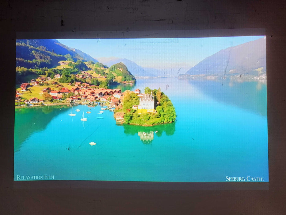 Epson PowerLite 1945W H471A LCD Projector HDMI DisplayPort 3LCD WXGA 1399h $