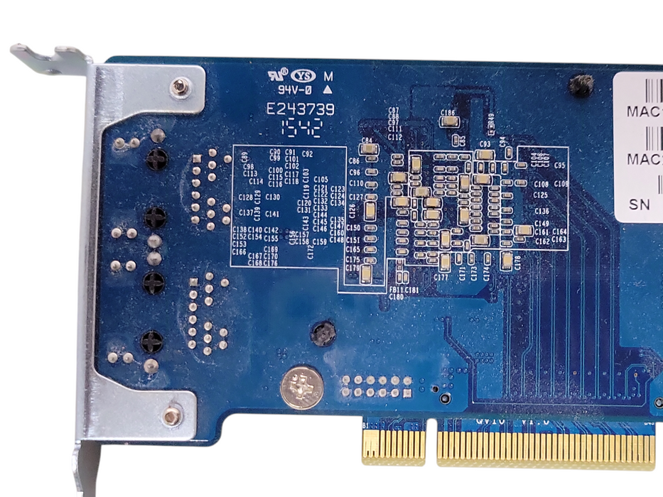 QNAP LAN-10G2T-U Dual Port 10GBASE-T RJ-45 Network Card, LP Bracket _