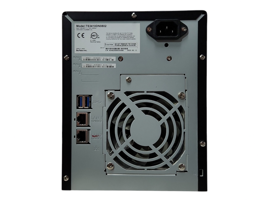 Buffalo Technology TeraStation TS3410DN1802, 4x1TB HDDs