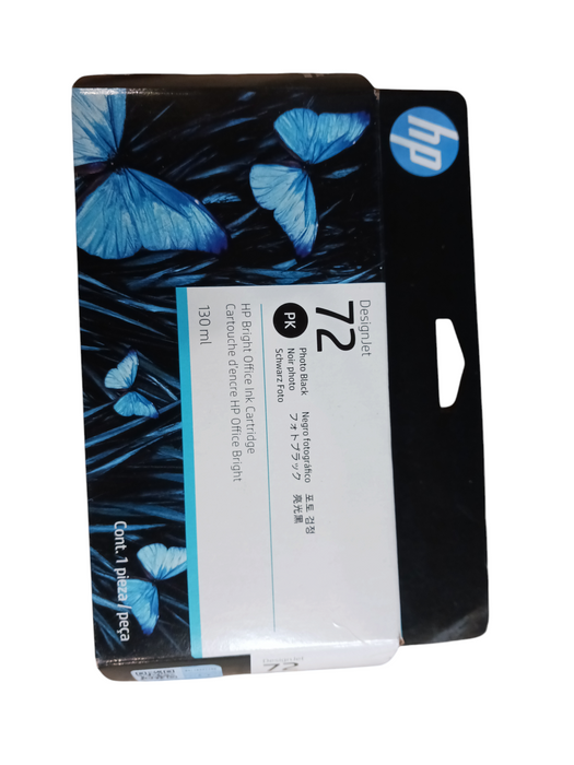 Genuine HP 72 Photo Black DesignJet Ink Cartridge New C9370A