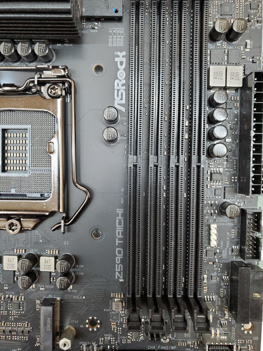 ASROCK Z590 Taichi Motherboard LGA1200 - No CPU/RAM *READ*