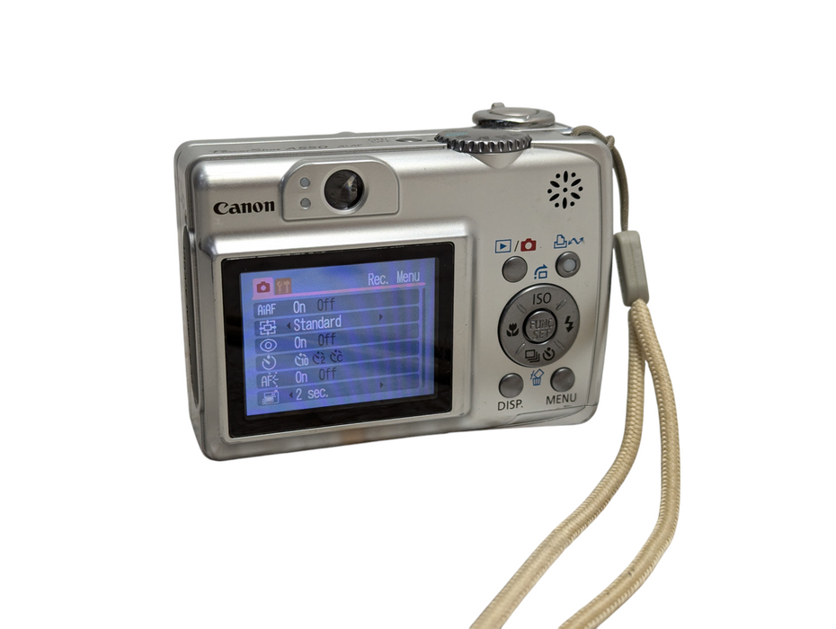 Canon PowerShot A550 AiAF 4x Optical Zoon 7.1 MegaPixels Digital Camera  Q-