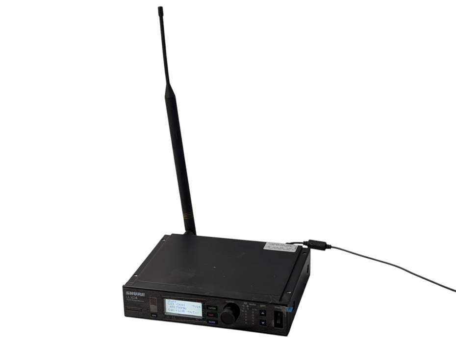 SHURE ULXD4 G5 Digital Wirelesss Receiver G50 470-534 MHz  Q-