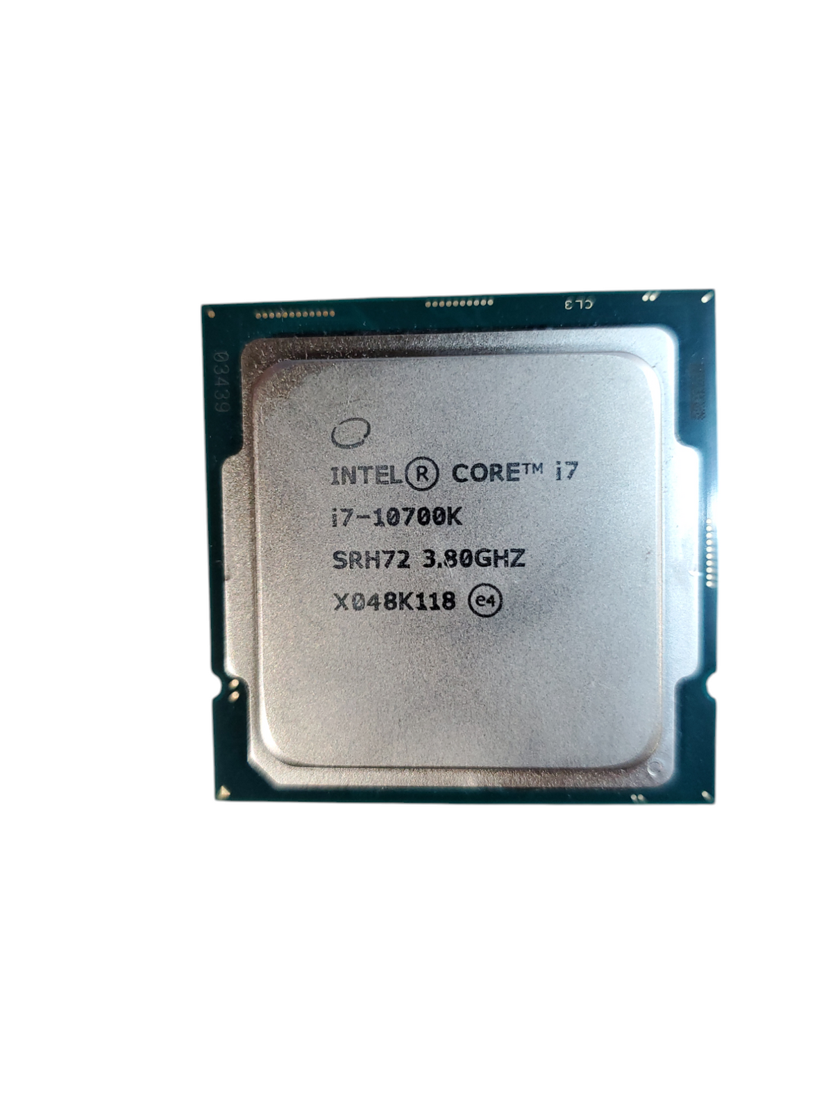 CPU Intel Core i7-10700k CPU Intel Core i7-10700K 3.8GHz 8-Core LGA1200 SRH72 Desktop CPU