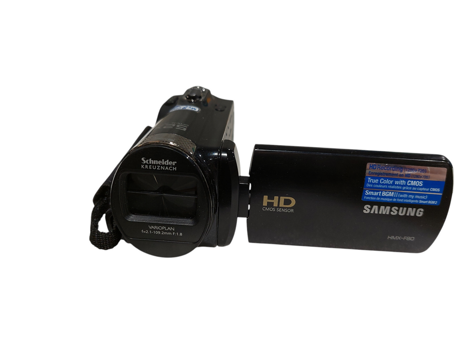 Samsung HD CMOS Sensor 52X Optical Zoom Digital CamcorderModel: HMX-F80 =