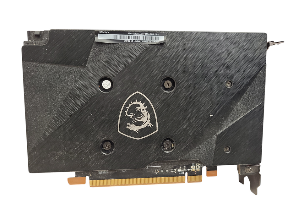 MSI Radeon RX 6500 XT MECH 2X 4G OC Graphics Card PCI-E Gen 4 DP/HDMI $