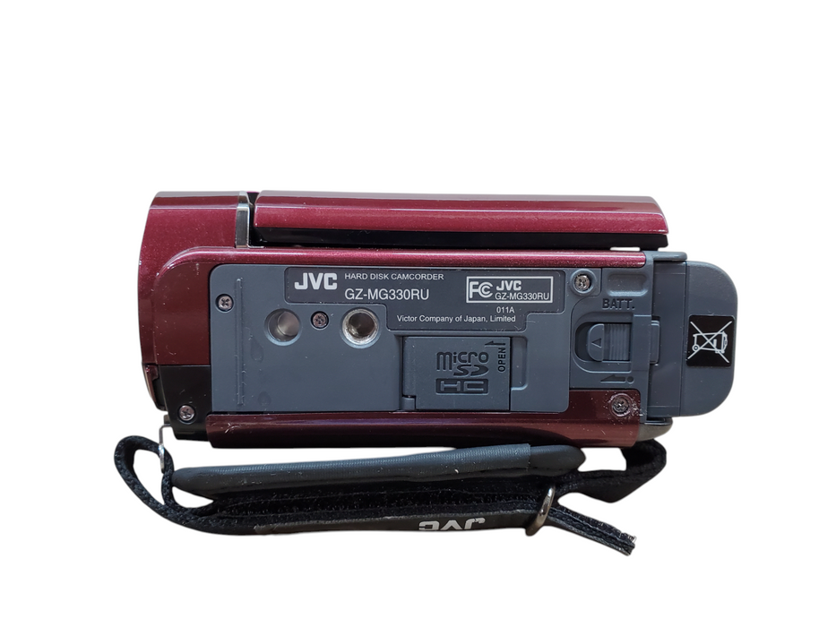 JVC Everia Hard Disc Camcorder GZ-MG330RU w/ Battery & Case