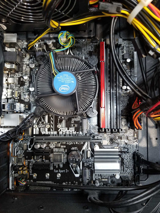 Custom PC PRIME B250M-A Intel i7-7700 CPU 3.60GHz 8GB RAM No HDD