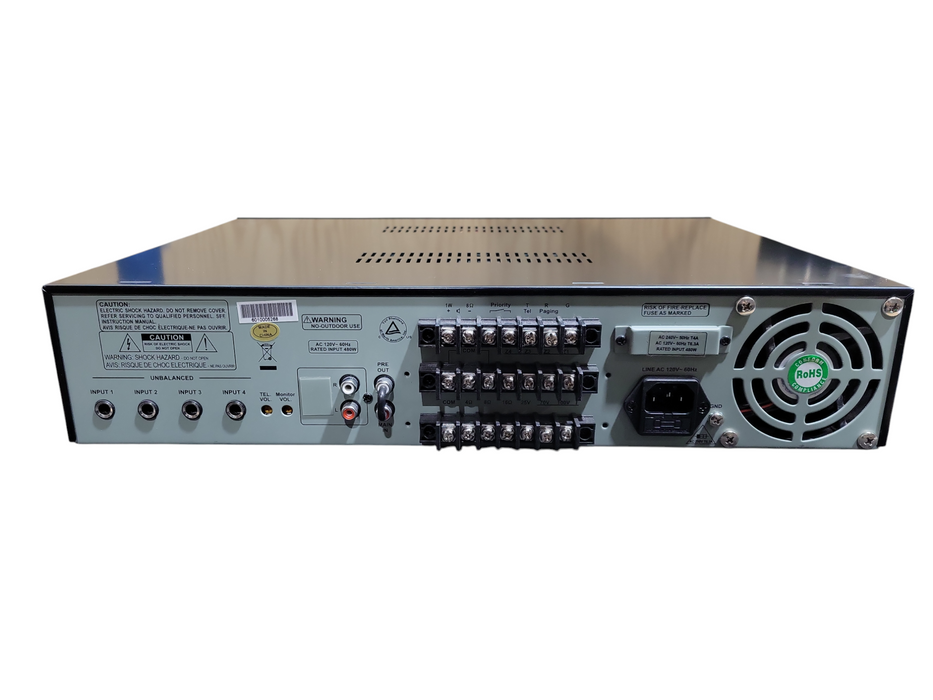 NORELCO TPA240 70-VOLT 120 WATT TELEPHONE AMPLIFIER READ !