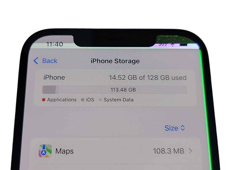 Apple iPhone 12 Max - 128GB - Pacific Blue [A2410] (
