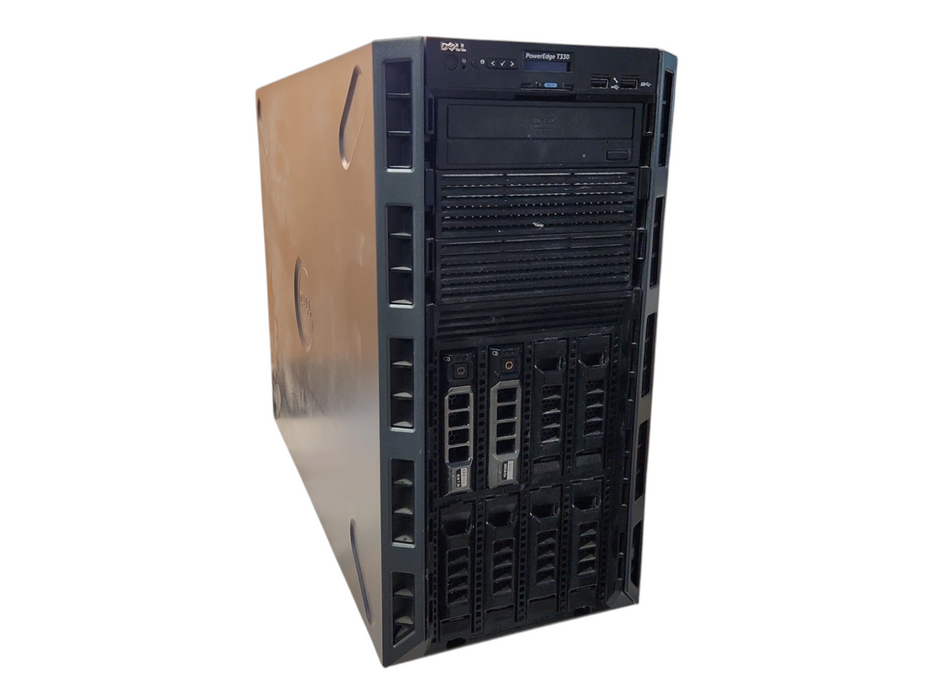 Dell PowerEdge T330, Xeon E3-1220 v5 3.00GHz, 8GB DDR4, H330 RAID, 2x 2TB SAS