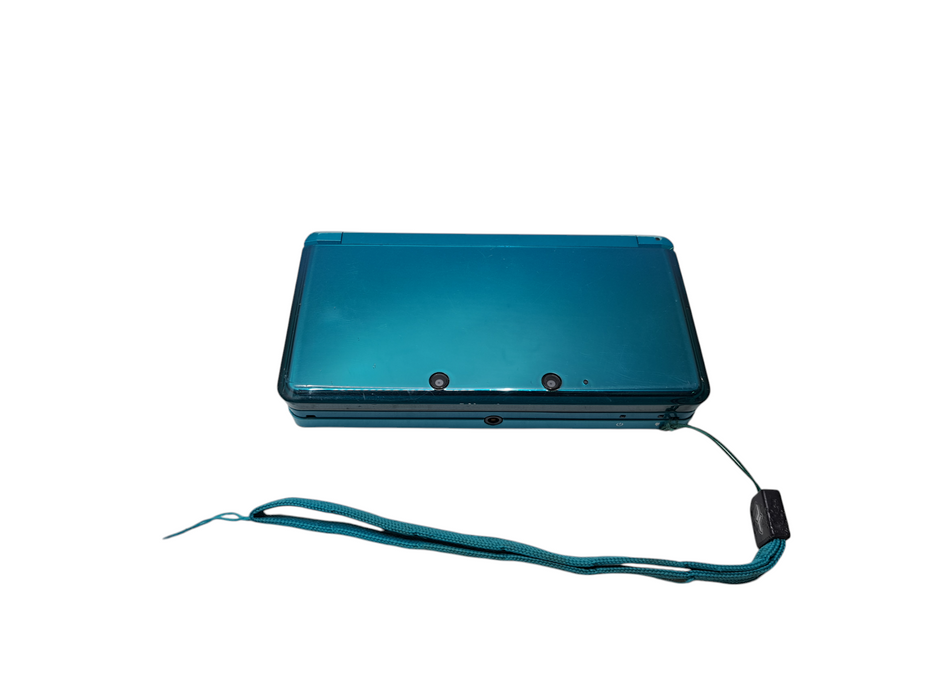 Nintendo 3DS Handheld Game Console | CTR-001 Aqua Blue *READ* )