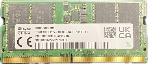 16GB DDR5 RAM (1x 16GB) PC5 Laptop Memory SODIMM Various Brands