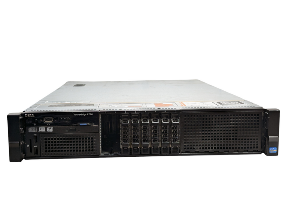 Dell PowerEdge R720 2U 2x Intel Xeon E5-2660 0 @ 2.20Ghz 256GB RAM H710P mini Q-