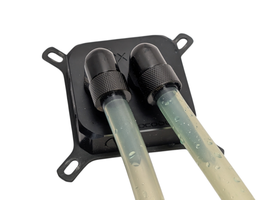 2U Server CPU Custom Watercooling loop with Fans, Rad, Pump & CPU block  Q-