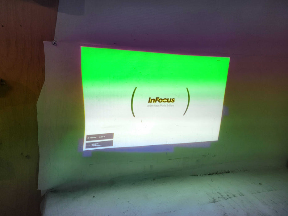 InFocus IN5504 DLP Multimedia Projector - HDMI - Lamp: 2644 Hrs READ !