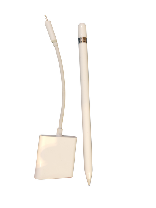 Apple Gen 1 Pencil and Lightning to USB Adapter Bundle  β
