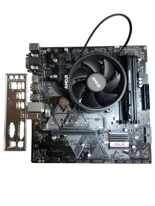 Asus Prime B450M-A Motherboard w/ AMD Ryzen 5 3400G and 8GB DDR4 RAM