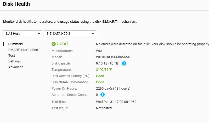 QNAP TS-1277XU-RP 2U RYZEN 5 24GB RAM 12x BAY 1x 10TB HDD !