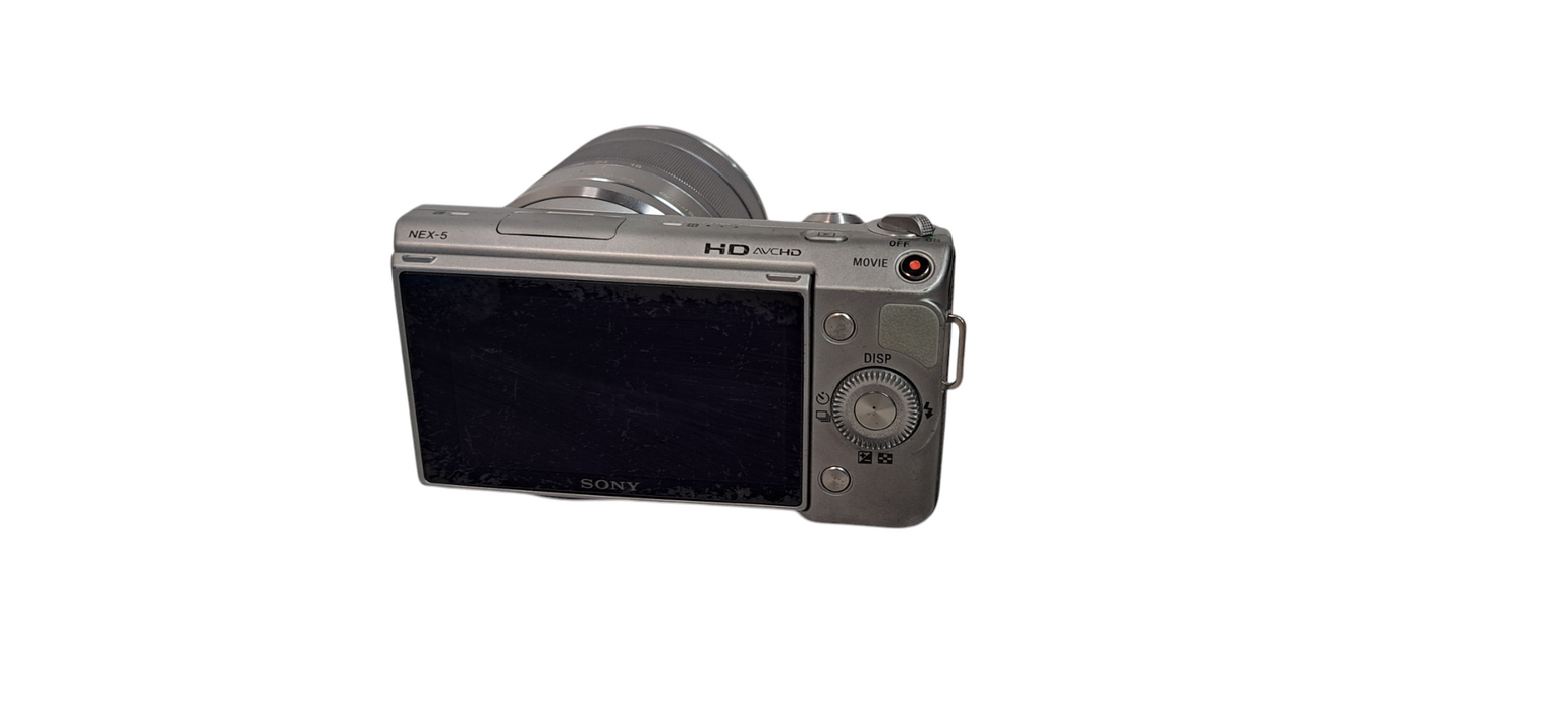 Sony Alpha NEX-5 16.1MP Digital Camera - Silver NEX5 |READ