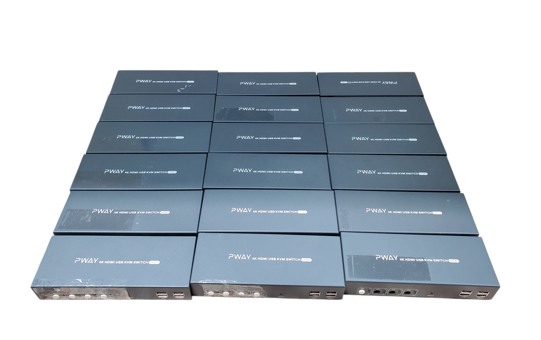 Lot 18x PWAY 4K HDMI USB KVM SWITCH 4-Port *READ*