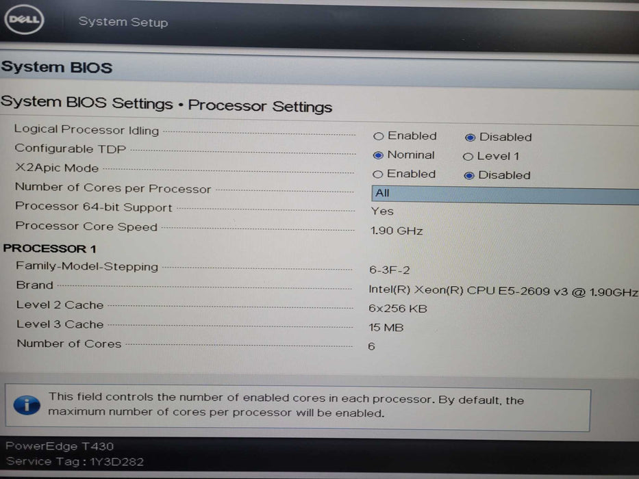 Dell PowerEdge T430 - Xeon E5-2609 v3 8GB DDR4 PERC H730 !