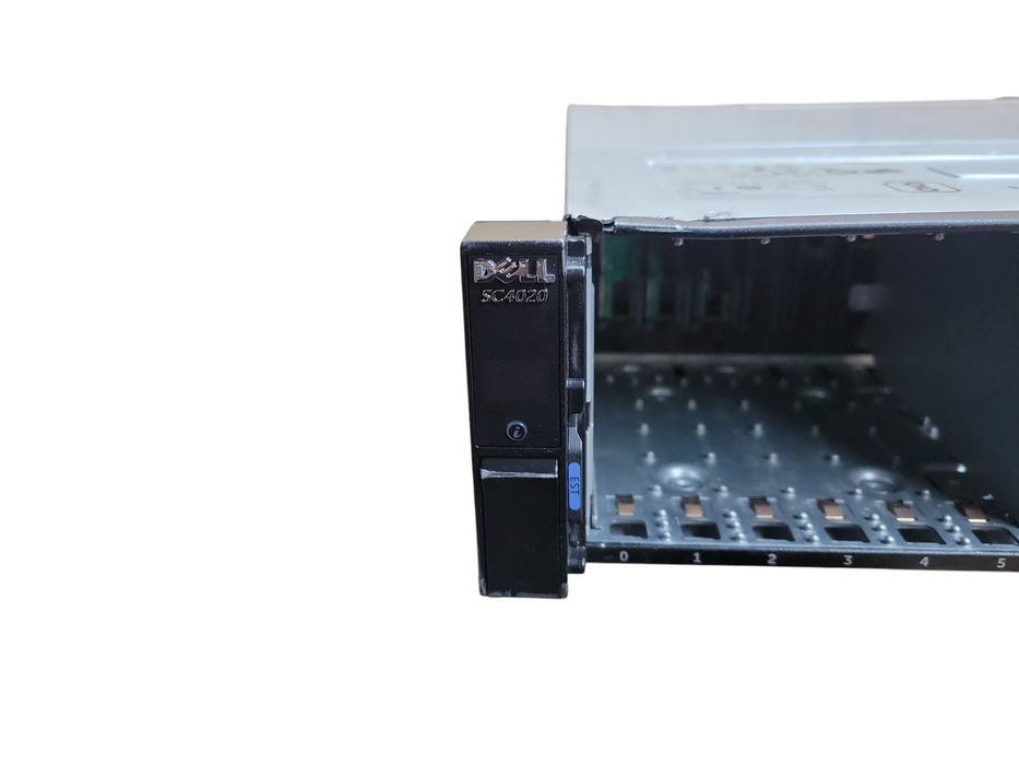 Dell Compellent SC4020 24x 2.5" Storage Array w/ 1x 8G-FC-4, 2x PSU !