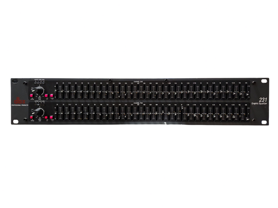 DBX 231, Dual 31-Band Graphic Equalizer