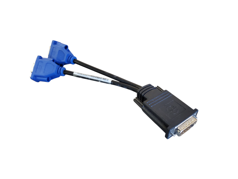HP DMS-59 TO X2 VGA Y-SPLIT CABLE ADAPTER Q