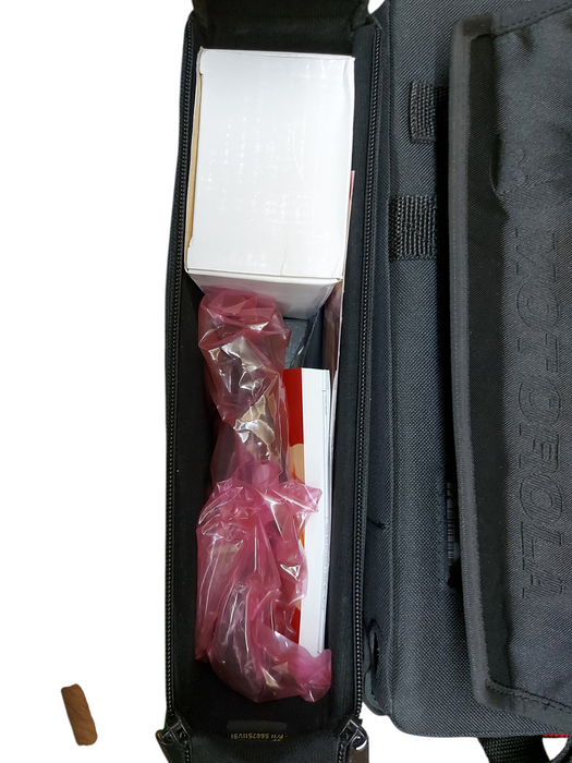 Lot 5x Motorola M800 Portable Cellular Bag Phone w/ Accessories