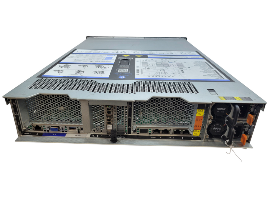 Lenovo SystemX 3650 M5 - Xeon E5-2630 v4 64GB DDR4 AVAGO M5210 2x 900W PSU %