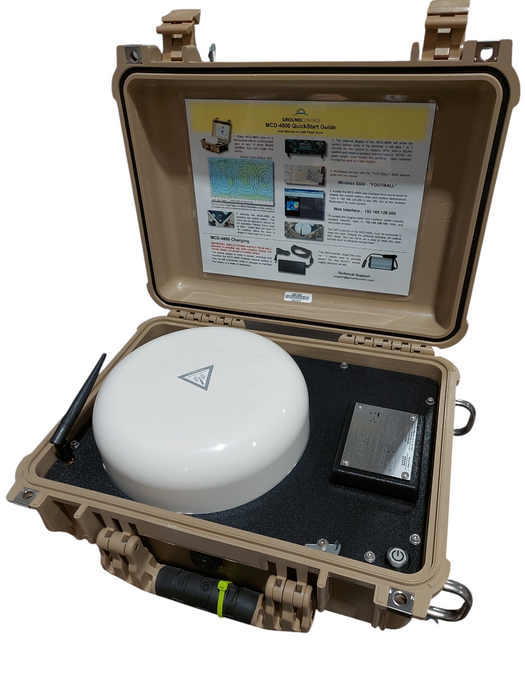 Ground Control MCD-4800 Global Satellite Hotspot The Football wi‑fi =