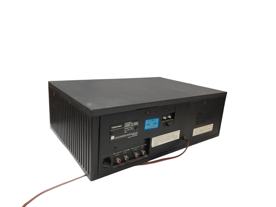 Vintage Toshiba Stereo Cassette Deck Model: PC-3060 =