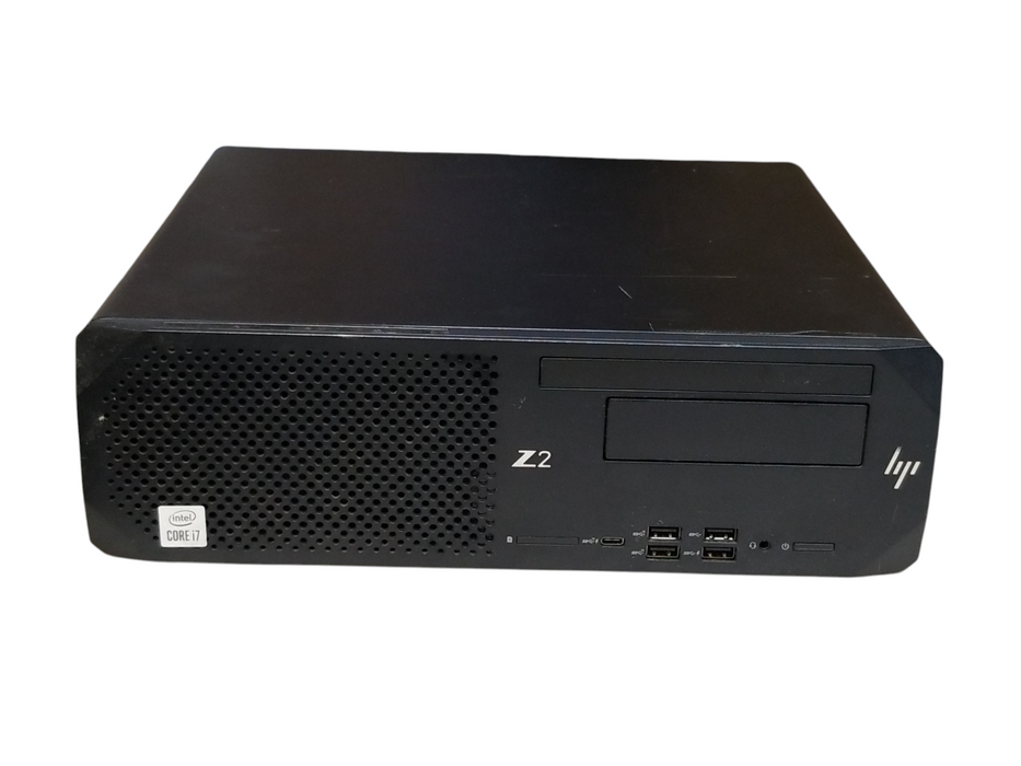 HP Z2 SFF G5 Workstation Core i7-10700 CPU 2.90GHz, 16GB RAM 256GB NVMe