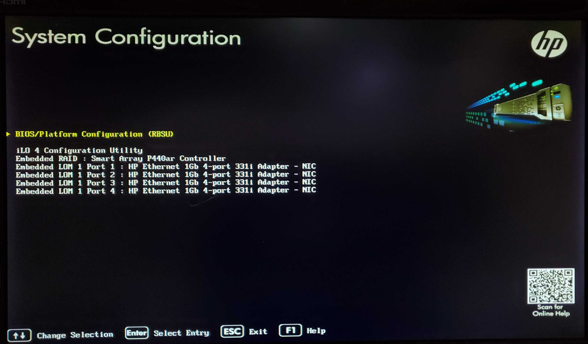 HP ProLiant DL360 Gen9 1x Xeon E5-2660 V3 16GB DDR4 P440ar - No HDD