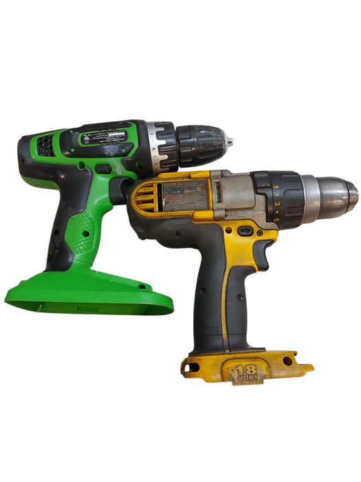 Lot 2x Cordless Drills -Read Description