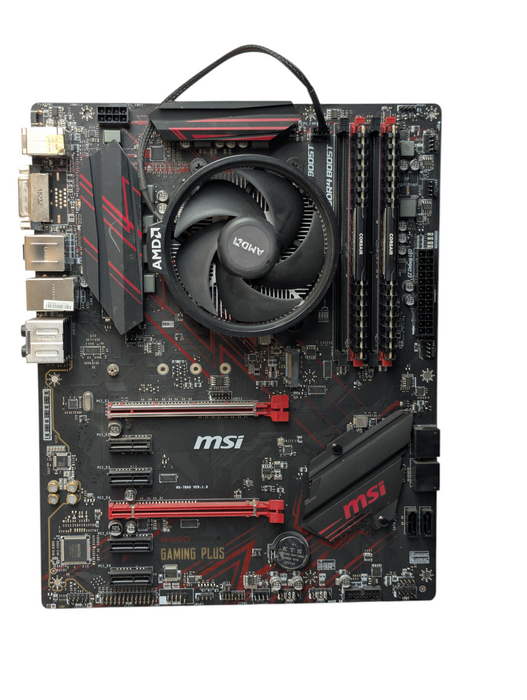MSI B450 GAMING PLUS AMD Ryzen 9 5900X 16GB RAM Motherboard Combo  -